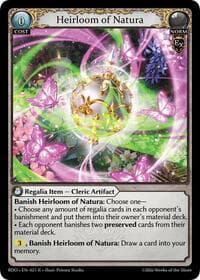 Heirloom of Natura - Radiant Origins - Grand Archive TCG card