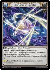 Heirloom of Spectra - Radiant Origins - Grand Archive TCG card