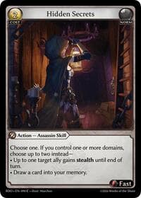 Hidden Secrets - Radiant Origins - Grand Archive TCG card