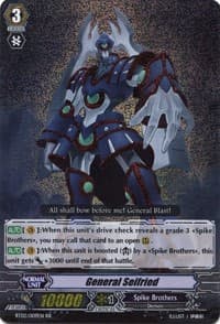 General Seifried - BT02: Onslaught of Dragon Souls - Cardfight Vanguard card