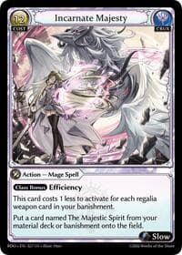 Incarnate Majesty - Radiant Origins - Grand Archive TCG card