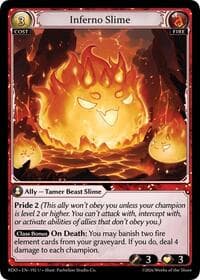 Inferno Slime - Radiant Origins - Grand Archive TCG card