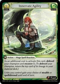 Innervate Agility - Radiant Origins - Grand Archive TCG card