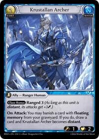 Krustallan Archer - Radiant Origins - Grand Archive TCG card