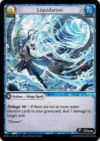 Liquidation - Radiant Origins - Grand Archive TCG card