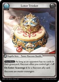 Lotor Trinket - Radiant Origins - Grand Archive TCG card