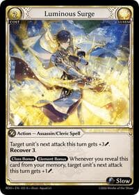Luminous Surge - Radiant Origins - Grand Archive TCG card