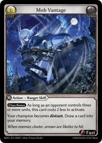 Mob Vantage - Radiant Origins - Grand Archive TCG card