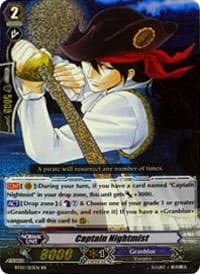 Captain Nightmist - BT02: Onslaught of Dragon Souls - Cardfight Vanguard card