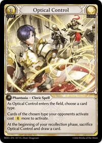Optical Control - Radiant Origins - Grand Archive TCG card