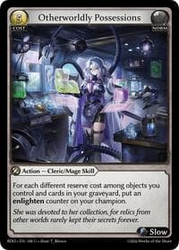 Otherworldly Possessions - Radiant Origins - Grand Archive TCG card