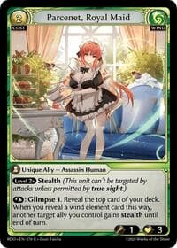 Parcenet, Royal Maid - Radiant Origins - Grand Archive TCG card