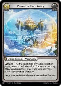 Prismatic Sanctuary - Radiant Origins - Grand Archive TCG card