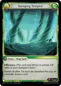 Ravaging Tempest - Radiant Origins - Grand Archive TCG card
