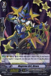 Magician Girl, Kirara - BT02: Onslaught of Dragon Souls - Cardfight Vanguard card