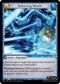Refracting Missile - Radiant Origins - Grand Archive TCG card