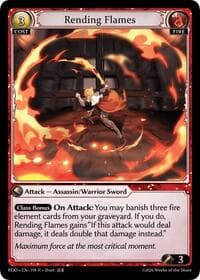 Rending Flames - Radiant Origins - Grand Archive TCG card