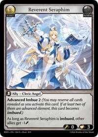 Reverent Seraphim - Radiant Origins - Grand Archive TCG card