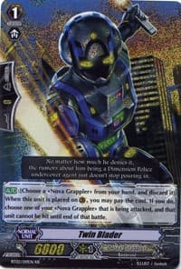 Twin Blader - BT02: Onslaught of Dragon Souls - Cardfight Vanguard card