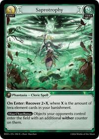 Saprotrophy - Radiant Origins - Grand Archive TCG card