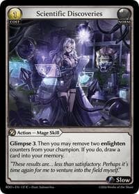 Scientific Discoveries - Radiant Origins - Grand Archive TCG card