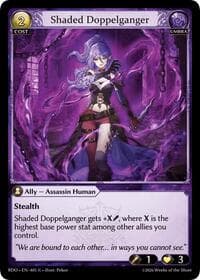 Shaded Doppelganger - Radiant Origins - Grand Archive TCG card