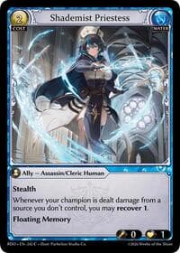 Shademist Priestess - Radiant Origins - Grand Archive TCG card