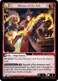 Shizun of the Ash - Radiant Origins - Grand Archive TCG card