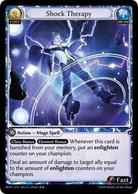 Shock Therapy - Radiant Origins - Grand Archive TCG card