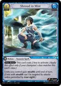 Shroud in Mist - Radiant Origins - Grand Archive TCG card