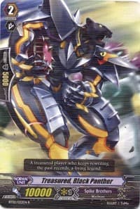 Treasured, Black Panther - BT02: Onslaught of Dragon Souls - Cardfight Vanguard card