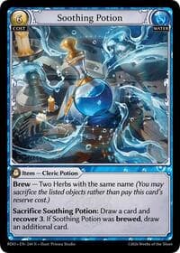 Soothing Potion - Radiant Origins - Grand Archive TCG card