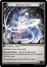 Spirit of Chess - Radiant Origins - Grand Archive TCG card