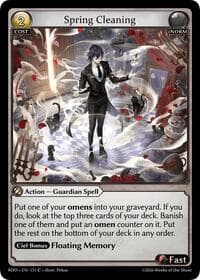Spring Cleaning - Radiant Origins - Grand Archive TCG card