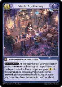 Starlit Apothecary - Radiant Origins - Grand Archive TCG card