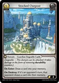 Stocked Outpost - Radiant Origins - Grand Archive TCG card