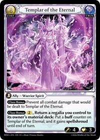 Templar of the Eternal - Radiant Origins - Grand Archive TCG card
