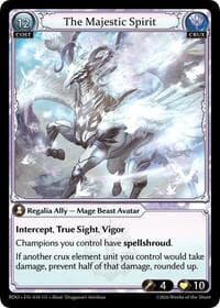 The Majestic Spirit - Radiant Origins - Grand Archive TCG card