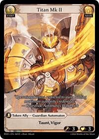 Titan Mk II - Radiant Origins - Grand Archive TCG card