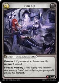 Tune Up - Radiant Origins - Grand Archive TCG card