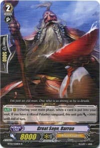 Great Sage, Barron - BT02: Onslaught of Dragon Souls - Cardfight Vanguard card