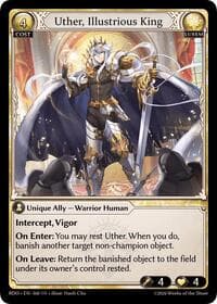 Uther, Illustrious King - Radiant Origins - Grand Archive TCG card