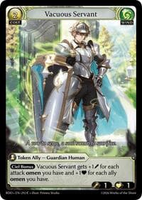 Vacuous Servant - Radiant Origins - Grand Archive TCG card