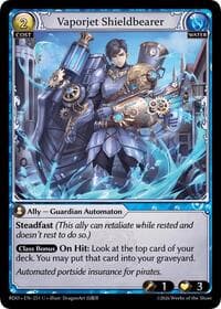 Vaporjet Shieldbearer - Radiant Origins - Grand Archive TCG card