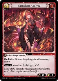 Varuckan Acolyte - Radiant Origins - Grand Archive TCG card