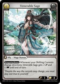 Venerable Sage - Radiant Origins - Grand Archive TCG card