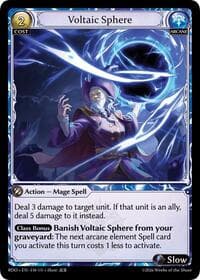 Voltaic Sphere - Radiant Origins - Grand Archive TCG card