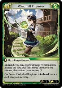 Windmill Engineer - Radiant Origins - Grand Archive TCG card