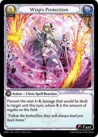 Wisp's Protection - Radiant Origins - Grand Archive TCG card