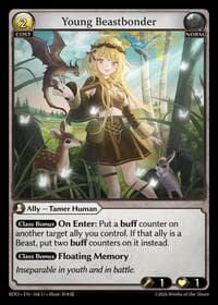 Young Beastbonder - Radiant Origins - Grand Archive TCG card